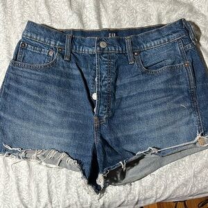 Cheeky short denim cutoffs
